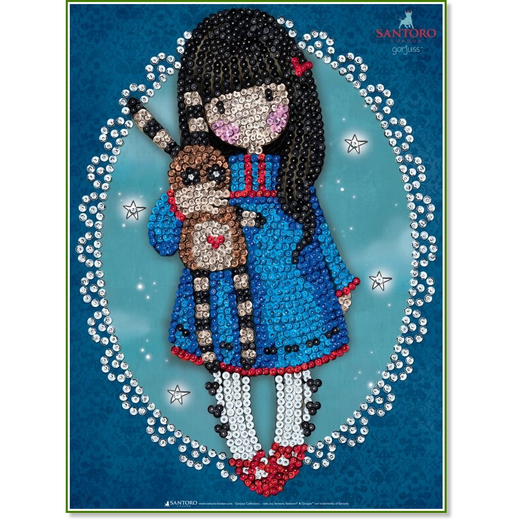     Sequin Art - Hush Little Bunny -     Gorjuss -  