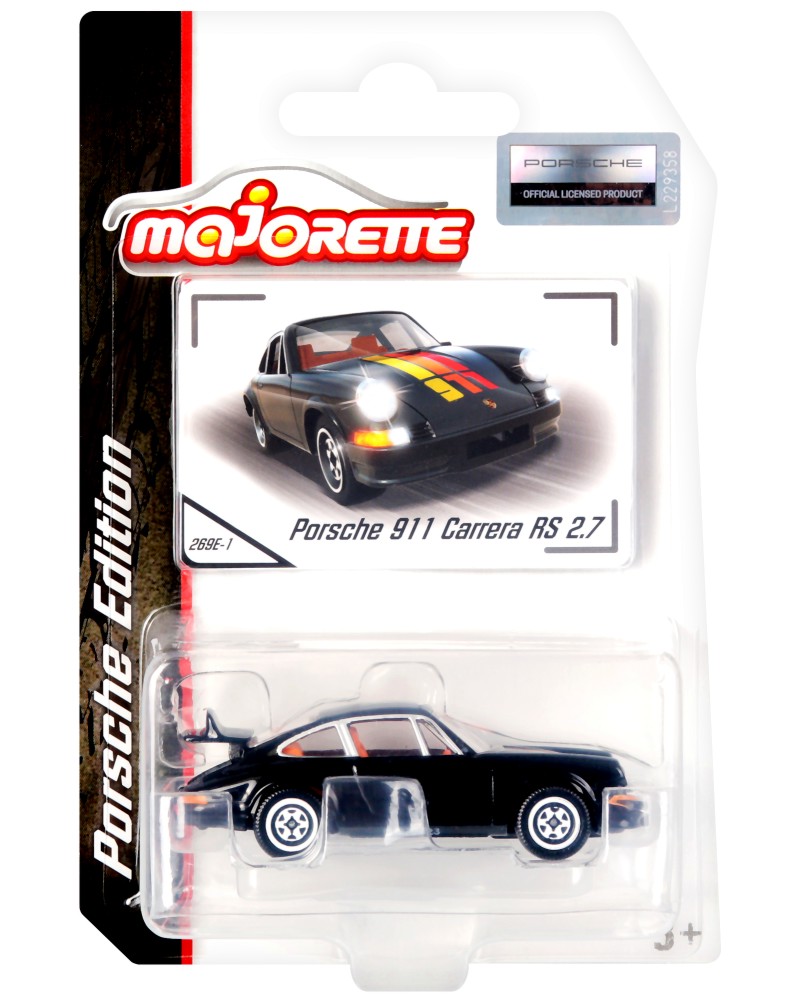   Majorette - Porsche 911 Carrera RS 2.7 -   Porsche Edition - 