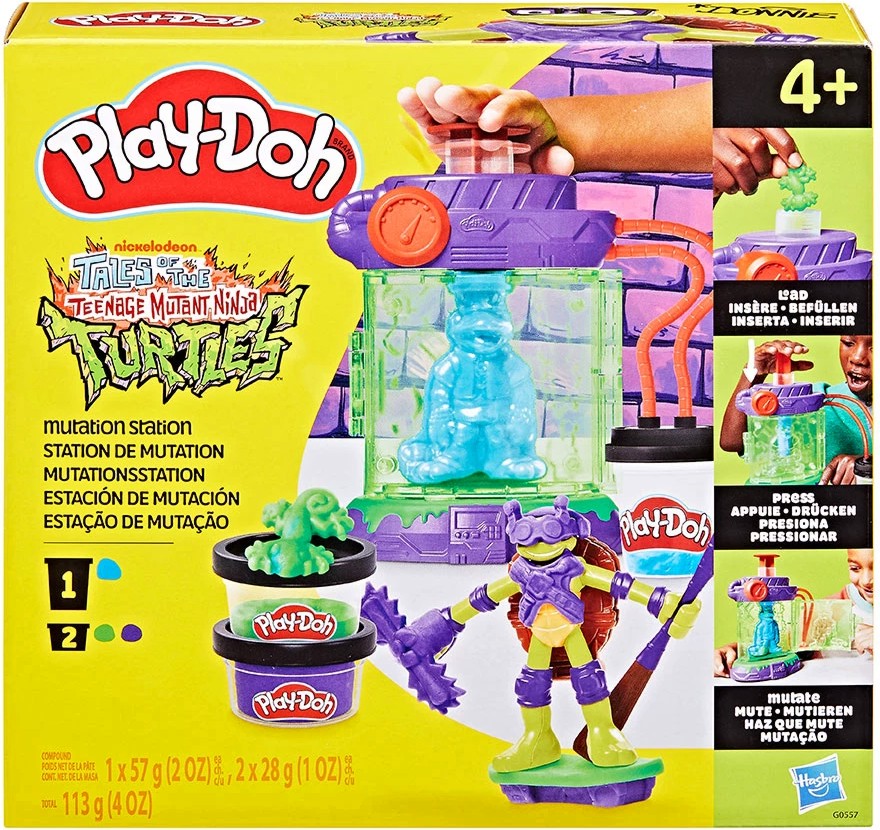 Комплект Мутационна станция - Play-Doh Комплект Мутационна станция - Play-Doh - Творчески комплект на тема Костенурките Нинджа - творчески комплект