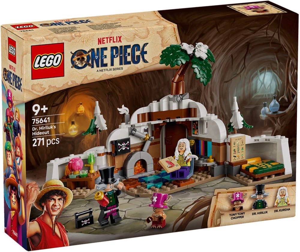 LEGO One Piece - Скривалището на д-р Хирилук LEGO One Piece - Скривалището на д-р Хирилук - Детски конструктор - играчка