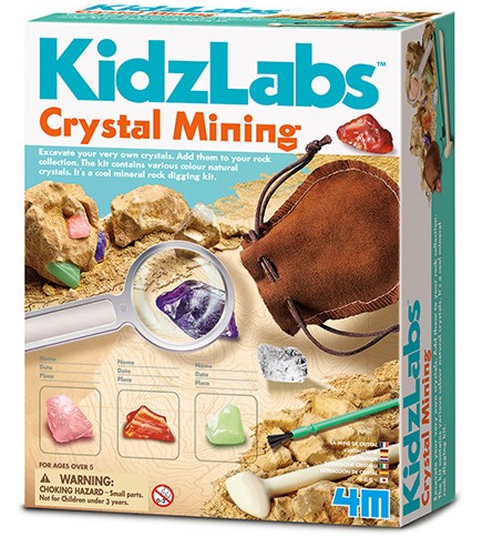 Направи сам 4M - Мина за кристали - Образователен комплект от серията Kidz Labs - продукт