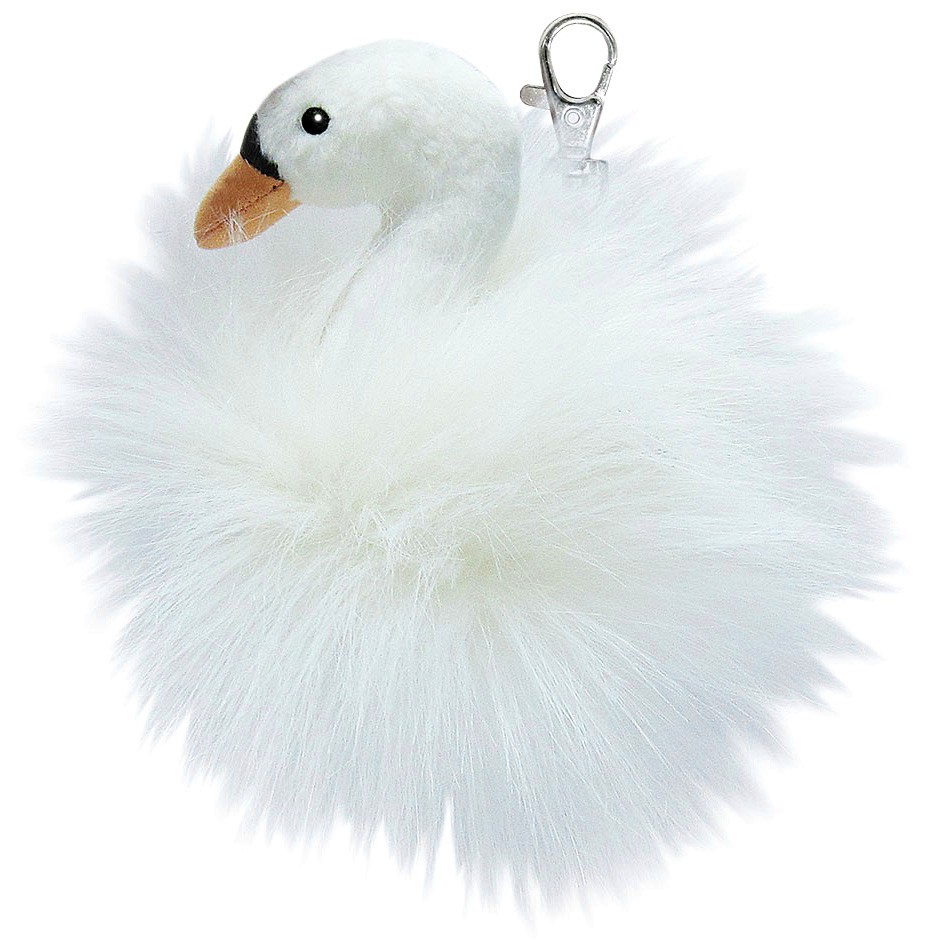 Пухкав ключодържател Aurora - Лебед Пухкав ключодържател Aurora - Лебед - играчка