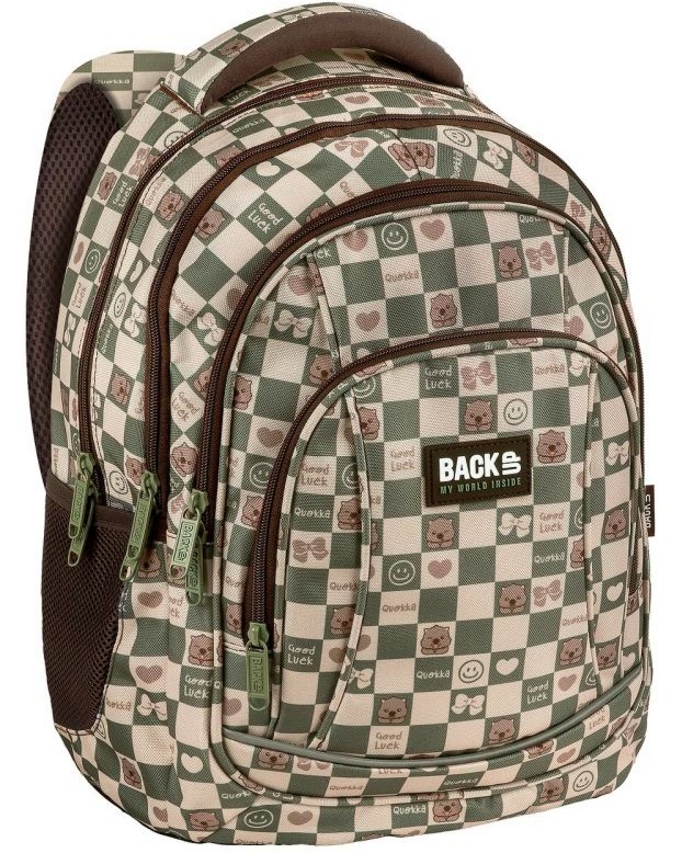 Ученическа раница BackUp Ученическа раница BackUp - От серията Cute Checkered - раница