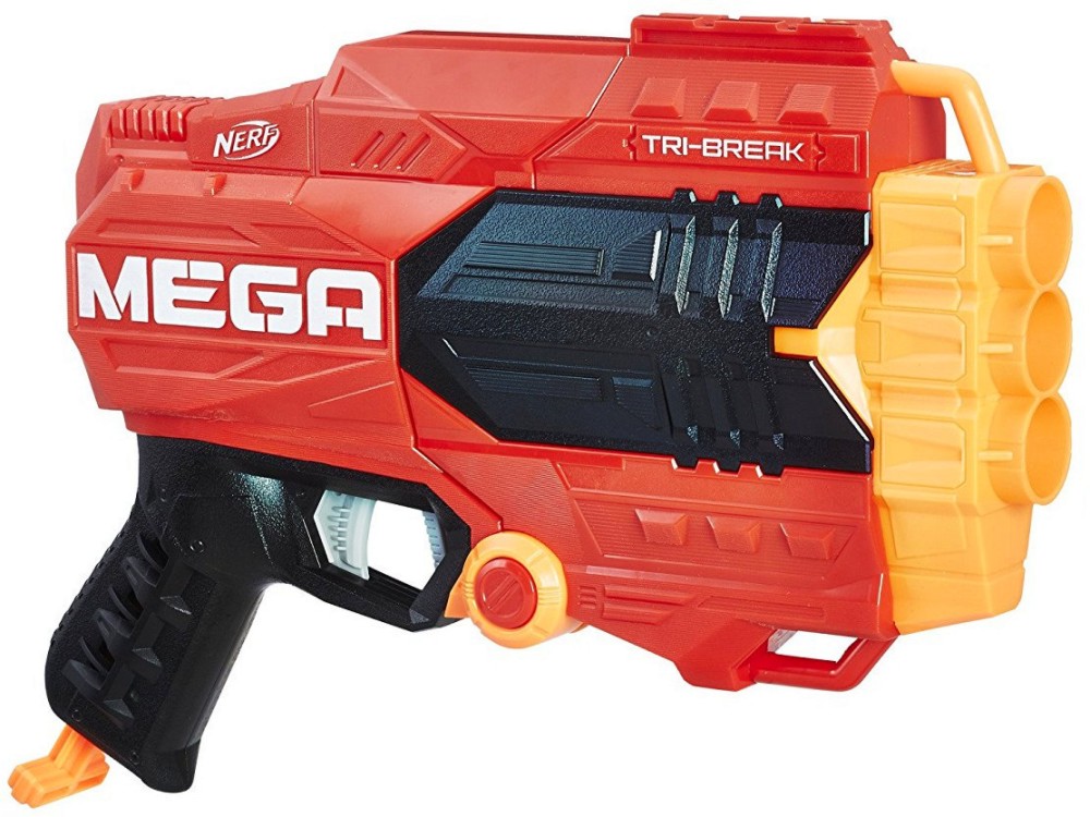 Nerf - N-Strike Mega Tri-Break -     3  - 