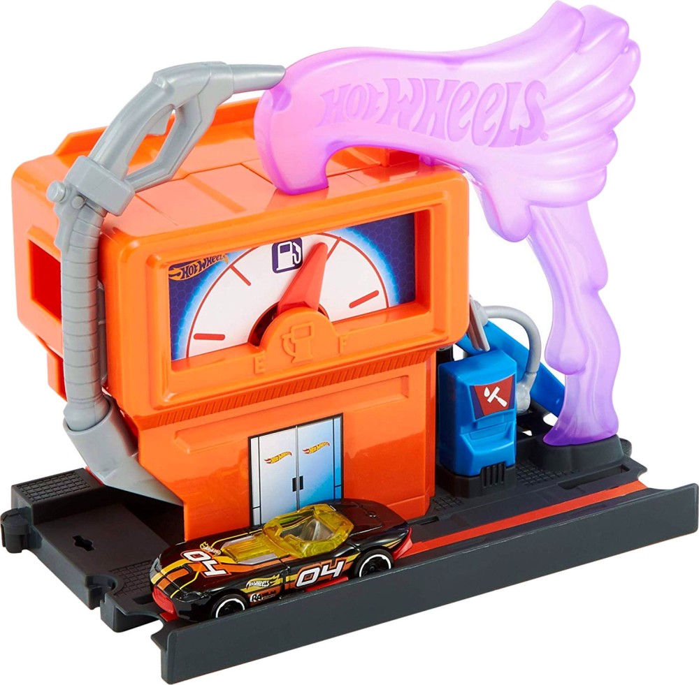   Mattel - Downtown Speedy Fuel Stop -     Hot Wheels - 