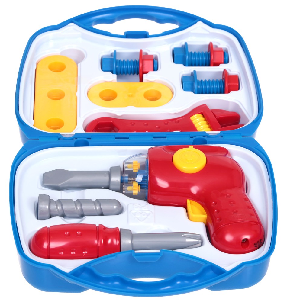 Куфарче с инструменти за игра Klein - От серията Technico - играчка