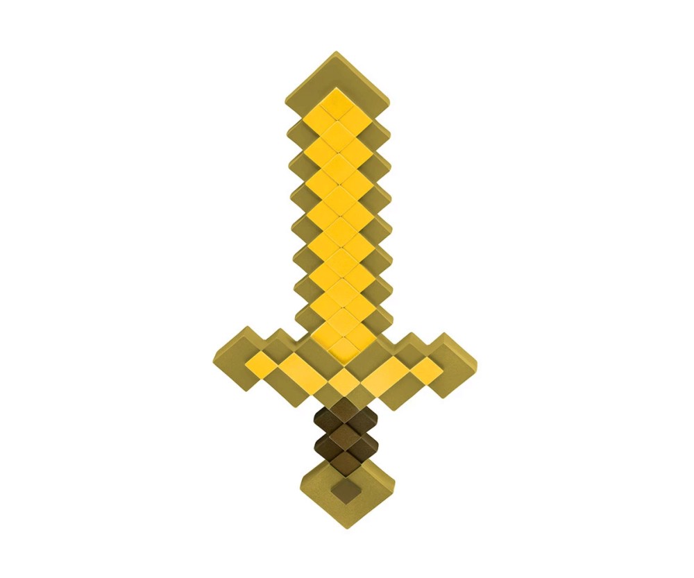  Gold Sword - Jakks Pacific -   Minecraft - 