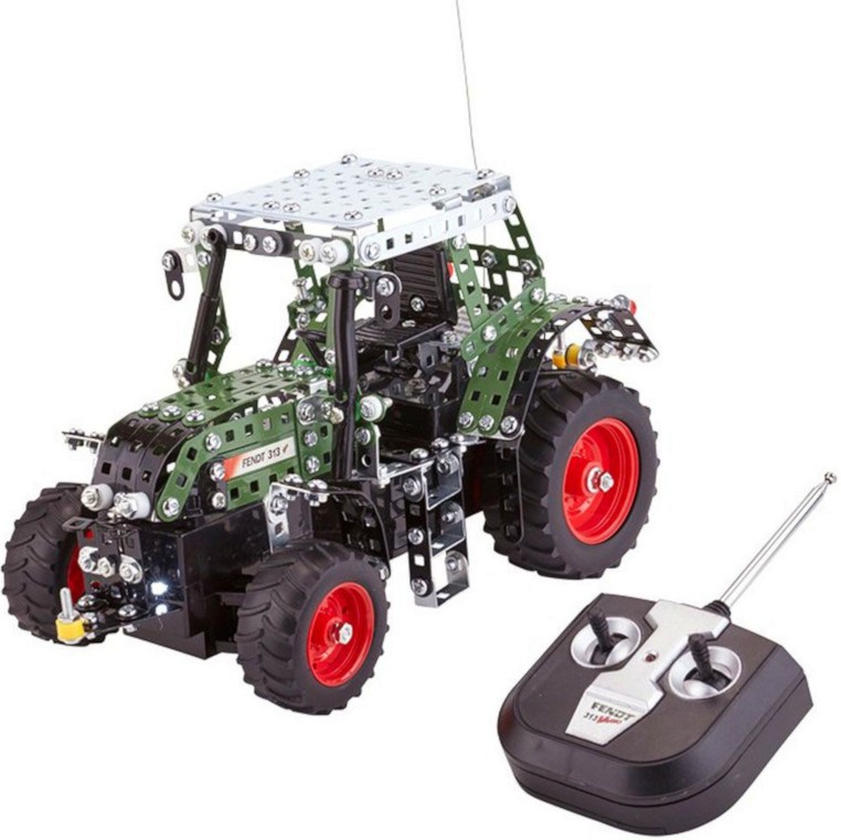 Трактор - Fendt 313 Vario - Метален конструктор с дистанционно управление от серията "Tronico: Junior-Series" - играчка