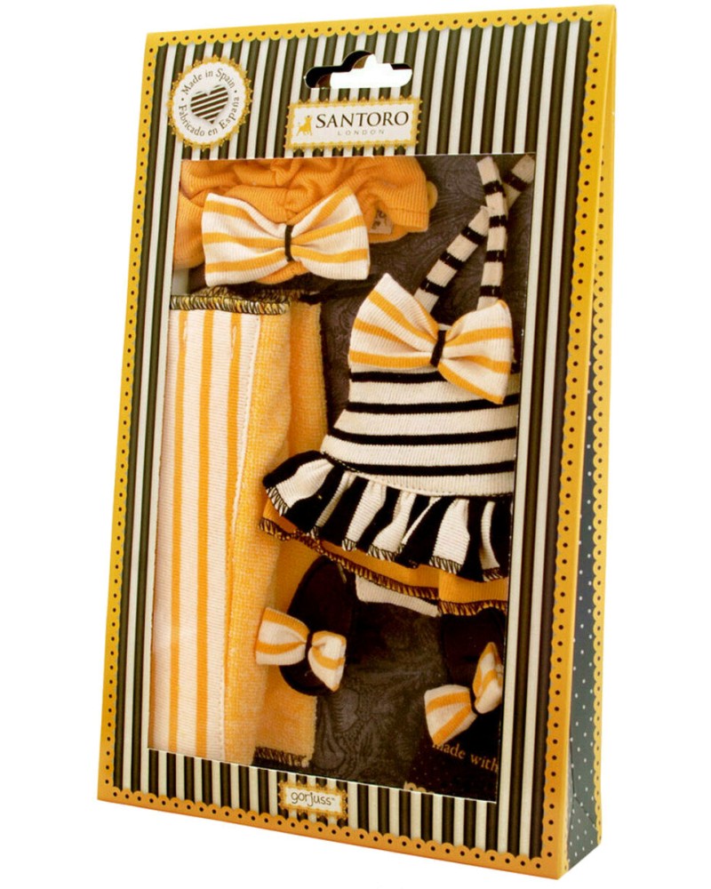 Дрехи за кукла - Плажен комплект Дрехи за кукла - Плажен комплект - От серията "Paola Reina: Gorjuss" - продукт