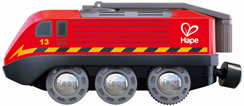 Детско локомотивче HaPe - От серията Влакчета - играчка