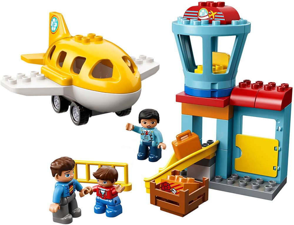 Летище Летище - Детски конструктор от серията "LEGO Duplo" - играчка