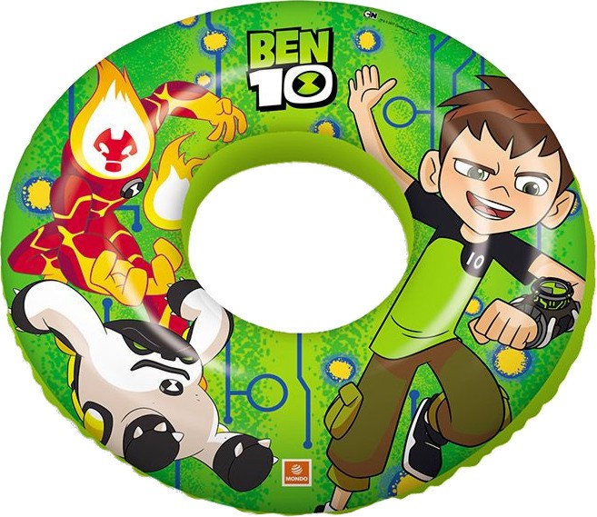 Надуваем бебешки пояс Mondo - Ben 10 - С външен диаметър ∅ 50 cm на тема "Ben 10" - надуваем пояс