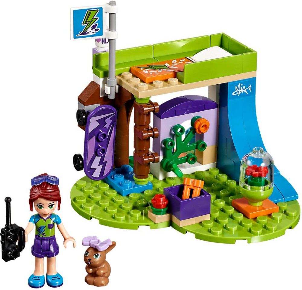 Спалнята на Миа Спалнята на Миа - Детски конструктор от серията "LEGO: Friends" - играчка