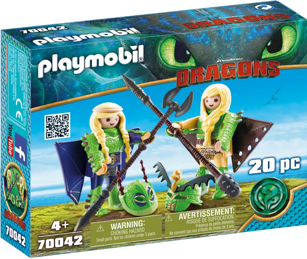 Playmobil -        -     "How to train your dragon" - 