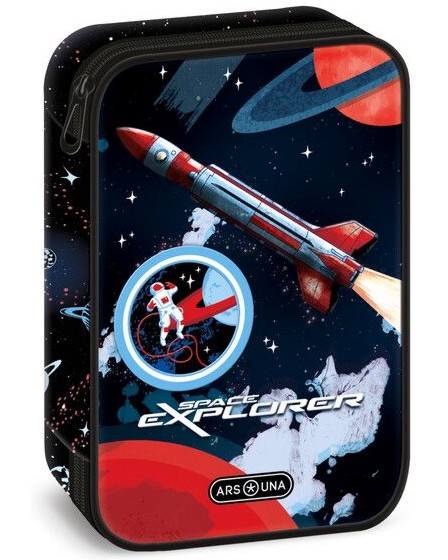 Ученически несесер Ars Una Ученически несесер Ars Una - С 1 отделение от серията Space explorer - несесер