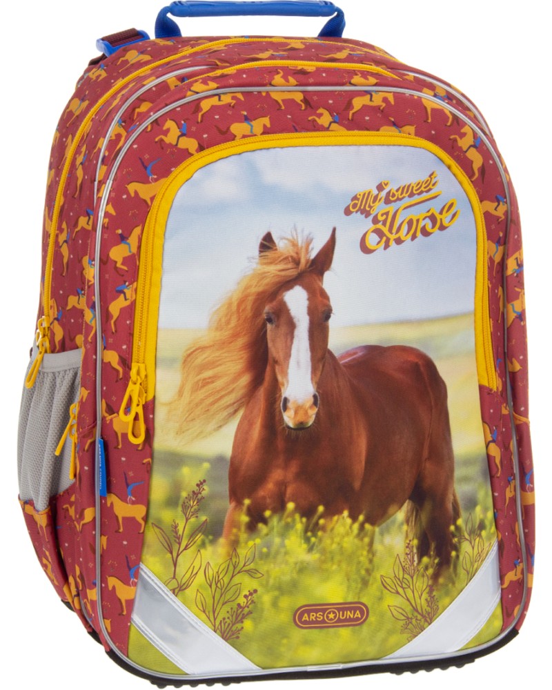 Ученическа раница Ergo-Fit - Ars Una Ученическа раница Ergo-Fit - Ars Una - От серията My Sweet Horse - раница