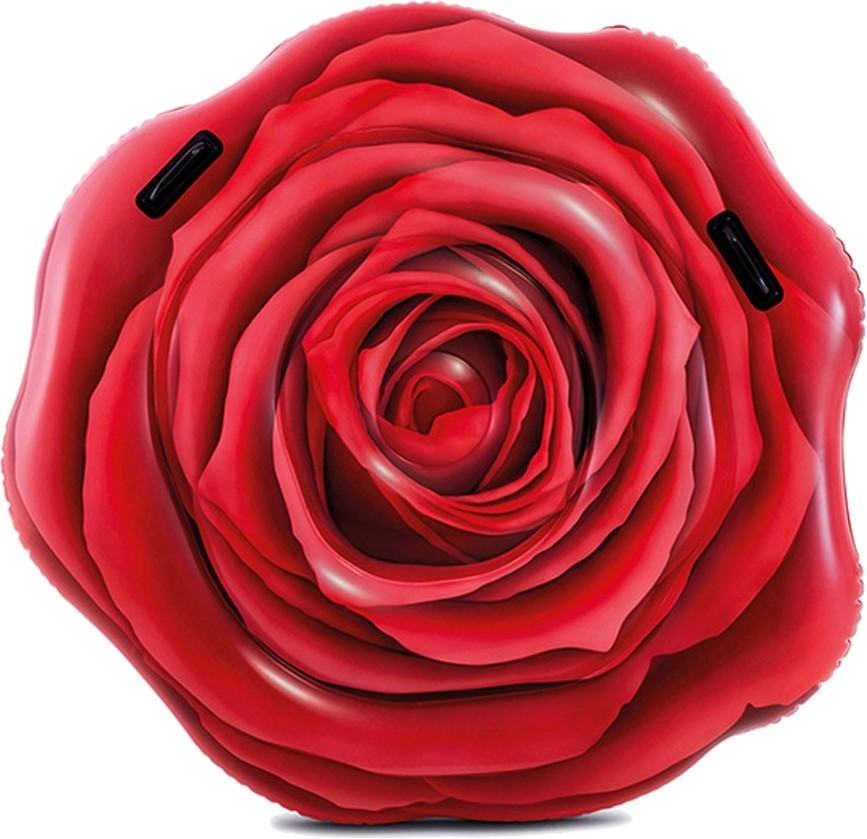 Надуваем дюшек Роза - Intex Надуваем дюшек Роза - Intex - С размери 137 x 132 cm - надуваем дюшек