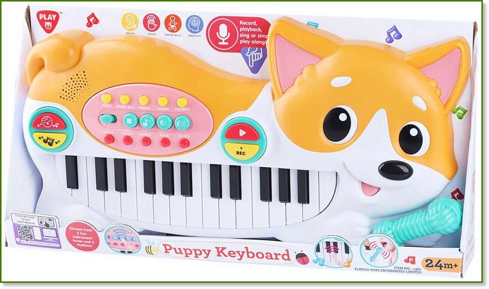 Детско пиано куче PlayGo Детско пиано куче PlayGo - играчка