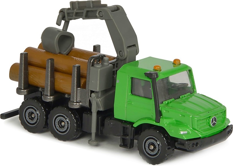 Метален камион Majorette Mercedes-Benz Zetros - Метална играчка от серията Farm - играчка