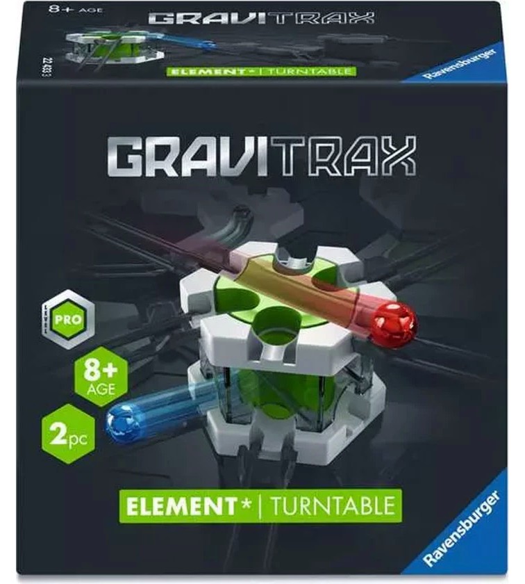 Елемент за писта Turntable - Ravensburger Елемент за писта Turntable - Ravensburger - Допълнение от серията Gravitrax - играчка