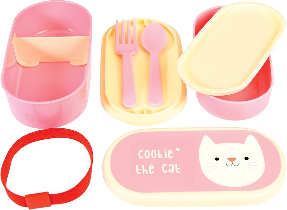    -  -        "Cookie the cat Bento" -  