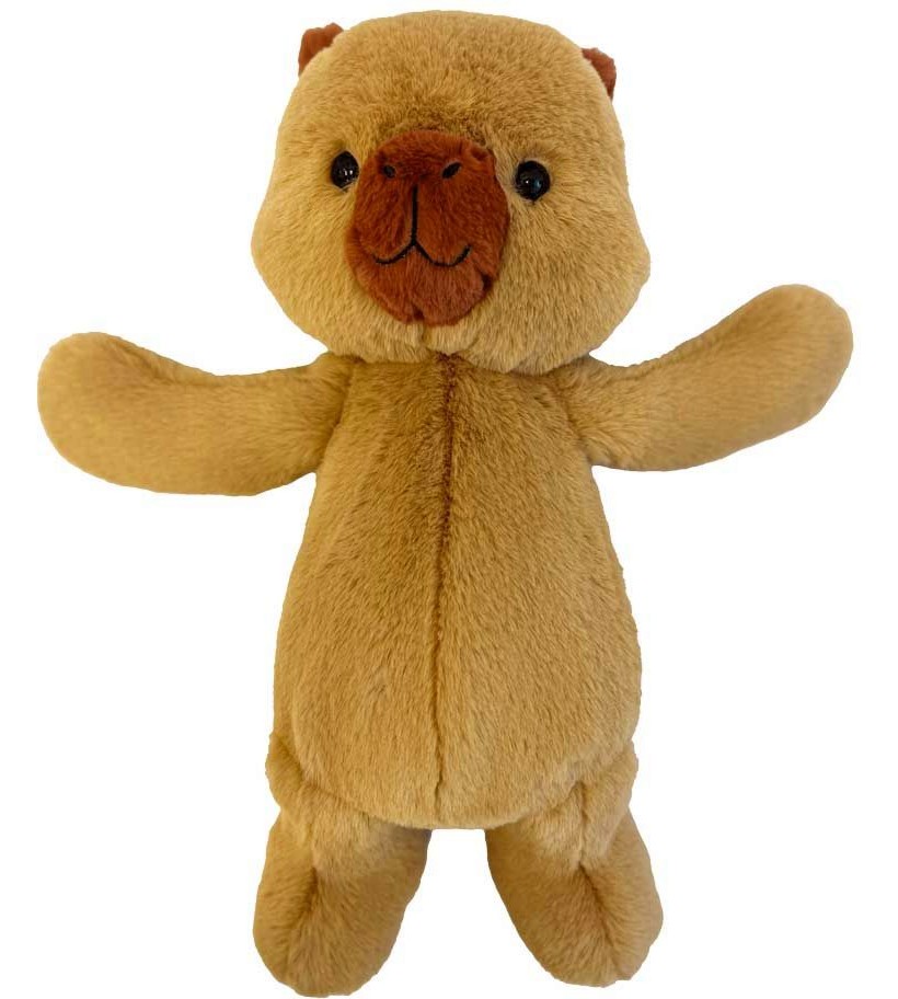 Плюшена играчка Капибара Плюшена играчка Капибара - С височина 41 cm - играчка