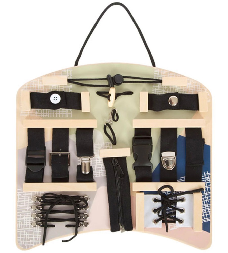 Уча се да закопчавам - Small foot Уча се да закопчавам - Small foot - играчка