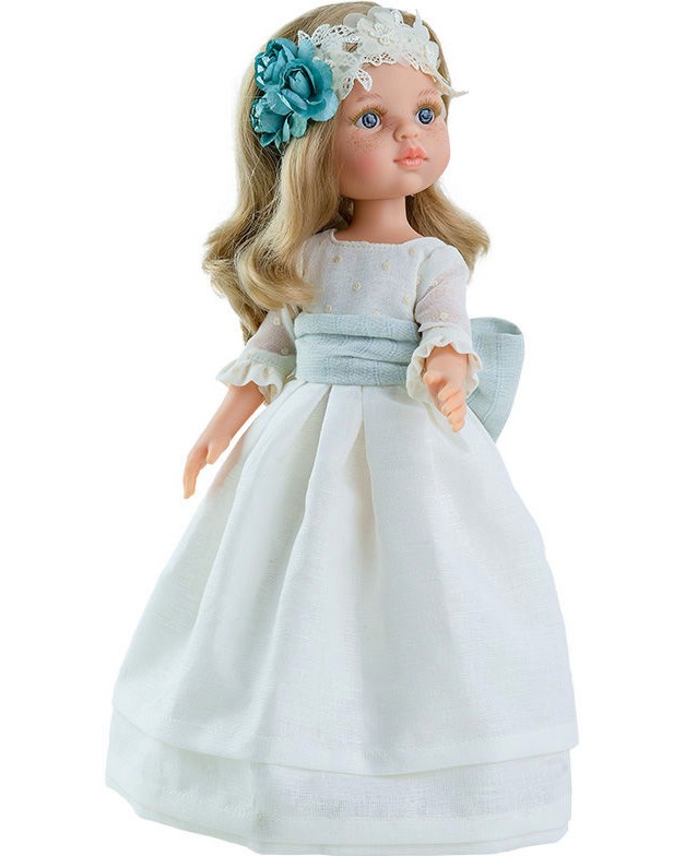 Кукла Карла с официална рокля - Paola Reina - С височина 32 cm от серията  Amigas - кукла