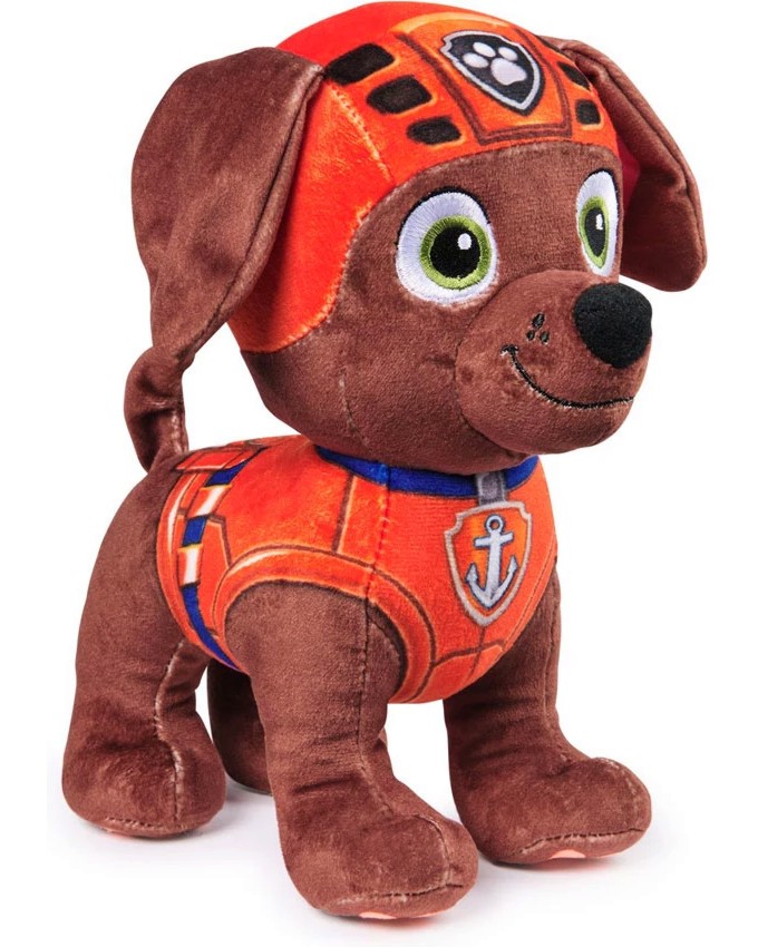 Плюшена играчка Зума - Spin Master Плюшена играчка Зума - Spin Master - С височина 23 cm, на тема Пес патрул - играчка