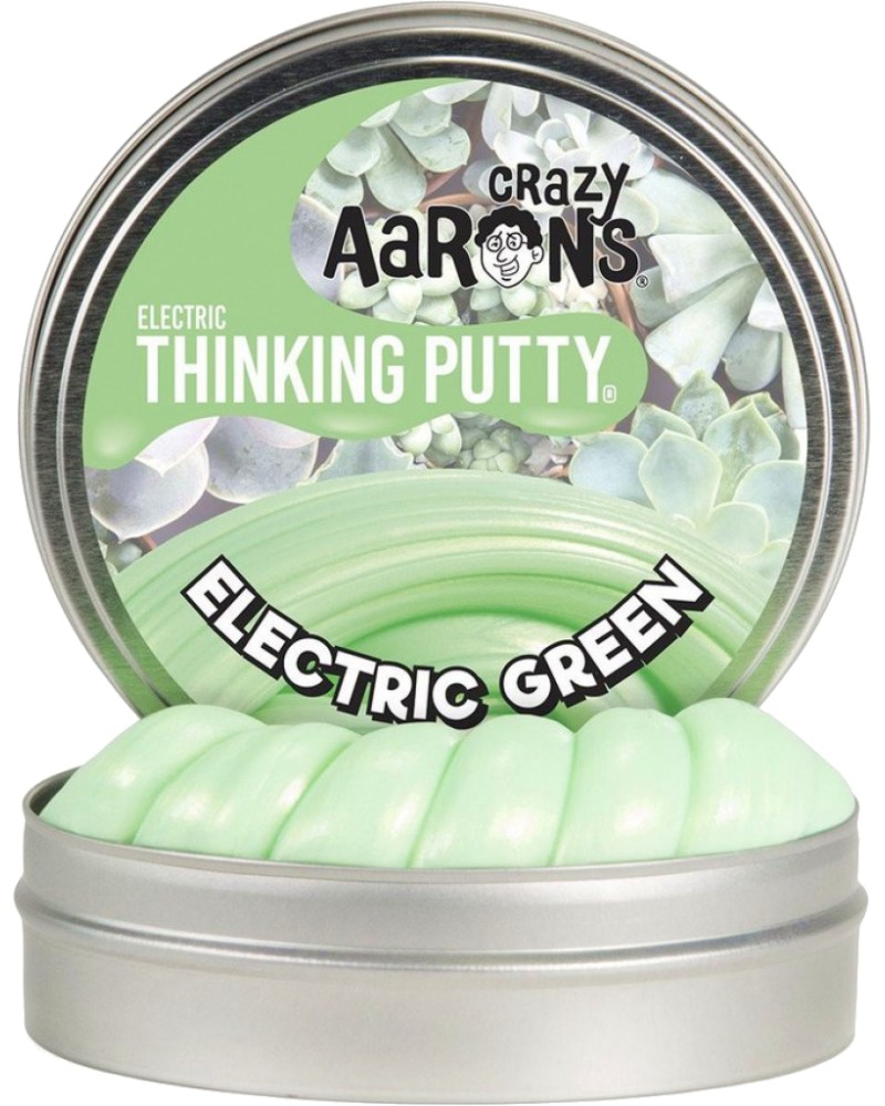   - Electric Green -   "Crazy Aaron's" - 