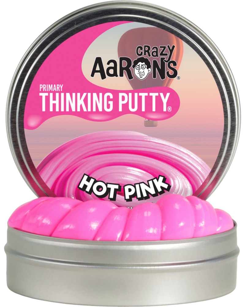   - Hot Pink -   "Crazy Aaron's" - 