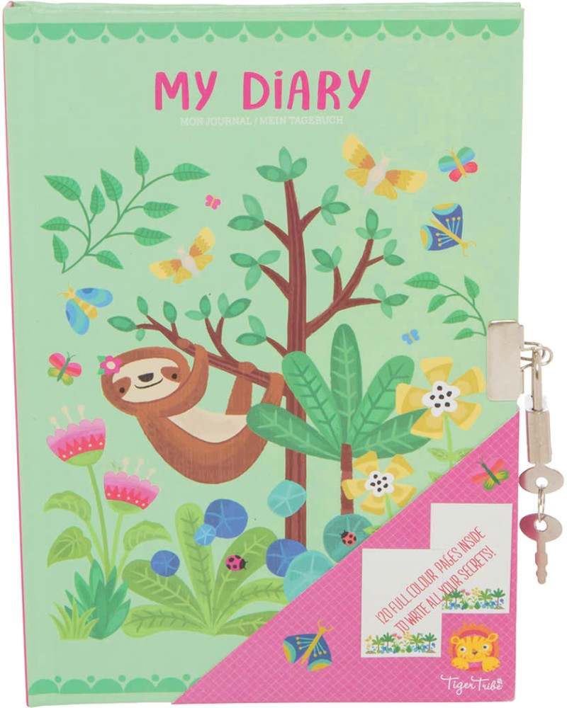 Таен дневник - Ленивец Таен дневник - Ленивец - От серията "Tiger Tribe" - тефтер