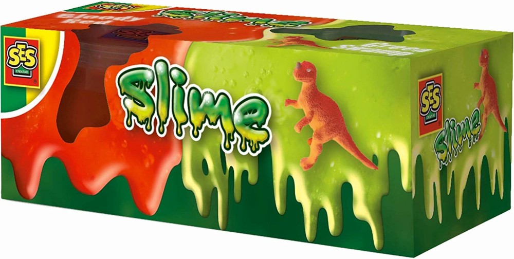    SES Creative - Slime T-Rex -   2   120 g - 