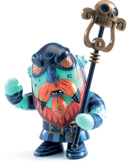 Фигурка на пират Djeco - Gnomus & Ze cage - От серията Arty Toys - играчка