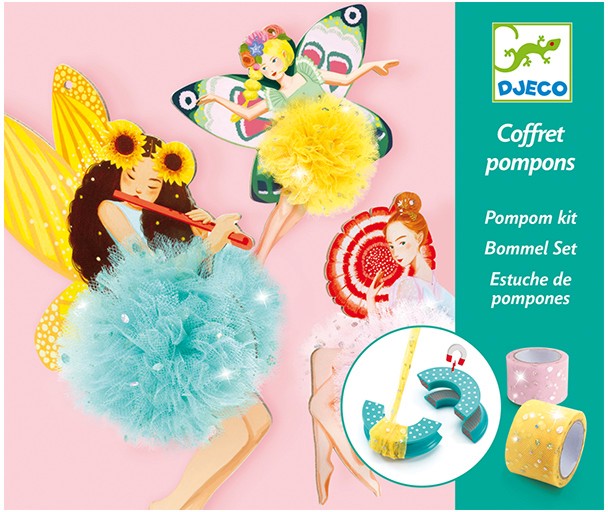   Djeco - Fairy Pompoms -   -  