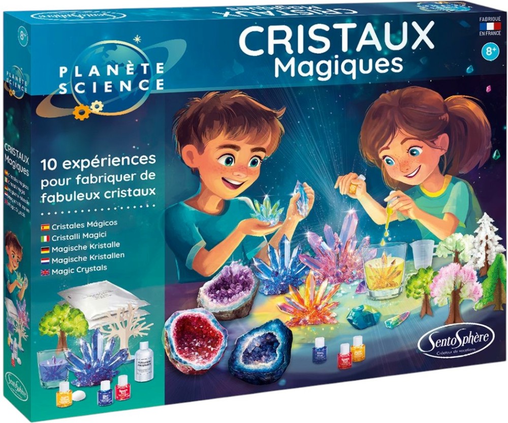 Ателие за създаване на магически кристали - Sentosphere Ателие за създаване на магически кристали - Sentosphere - Образователен комплект - образователен комплект