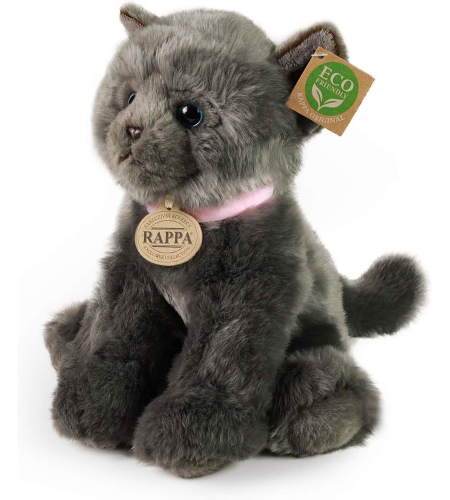 Плюшена британска котка Rappa Плюшена британска котка Rappa - С височина 25 cm - играчка