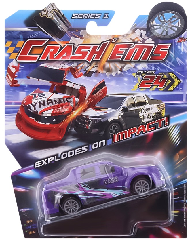   Crash'ems -  pull back  - 
