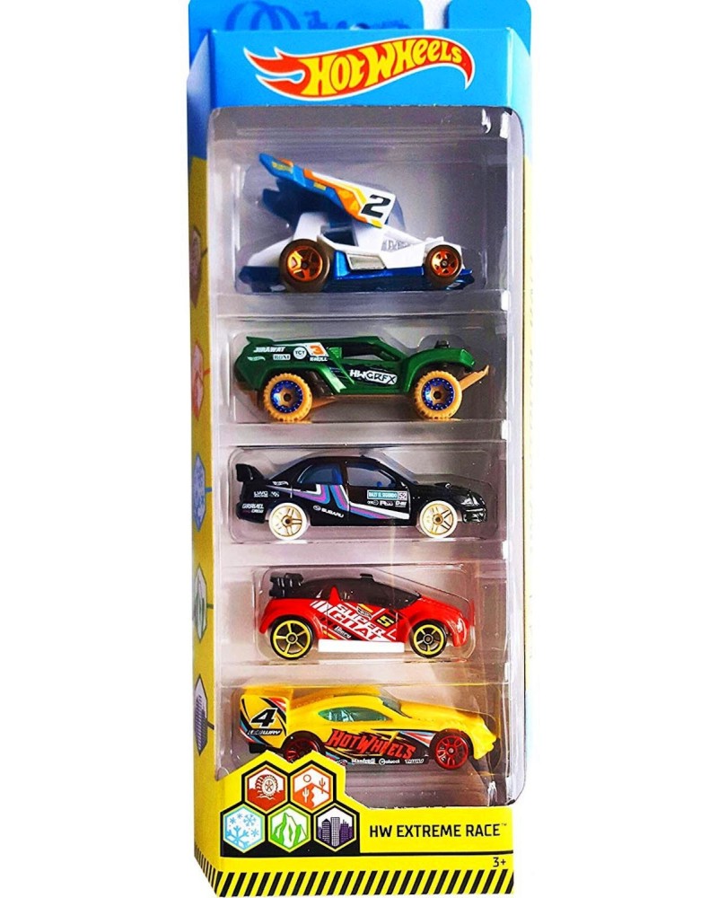 5   Mattel - HW Extreme Race -   Hot Wheels - 