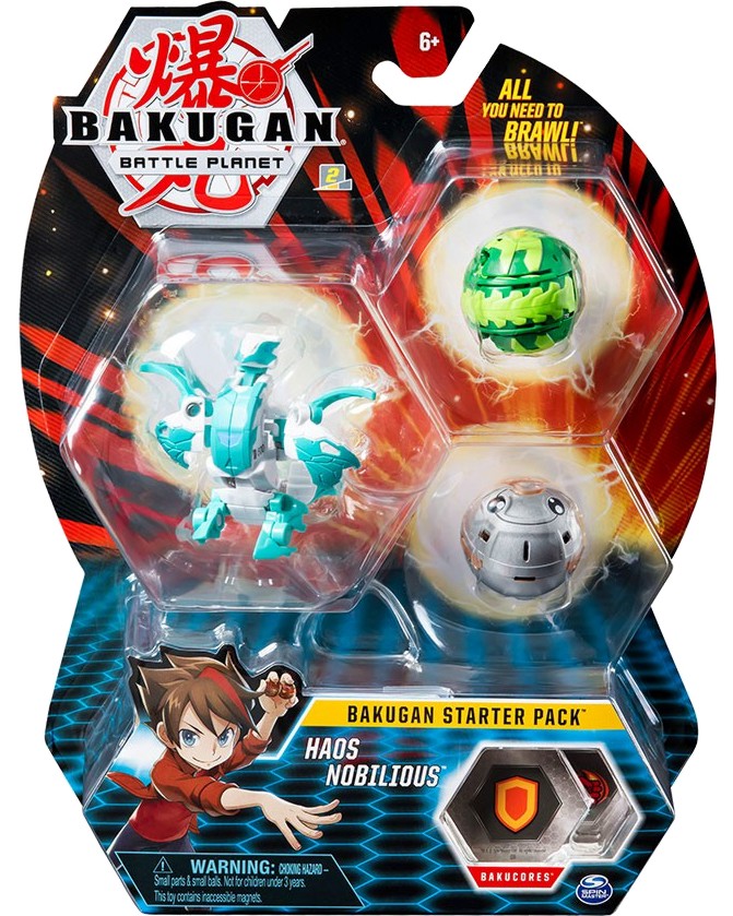Bakugan Battle Planet - Haos Nobilious - играчка - store.bg