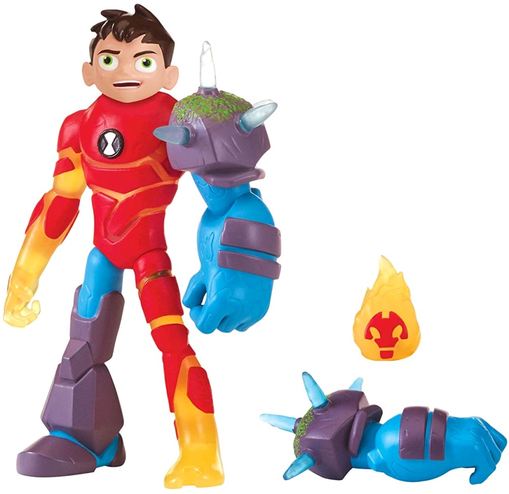   Playmates Ben - Heatblast - Shockrock -   Ben 10 - 