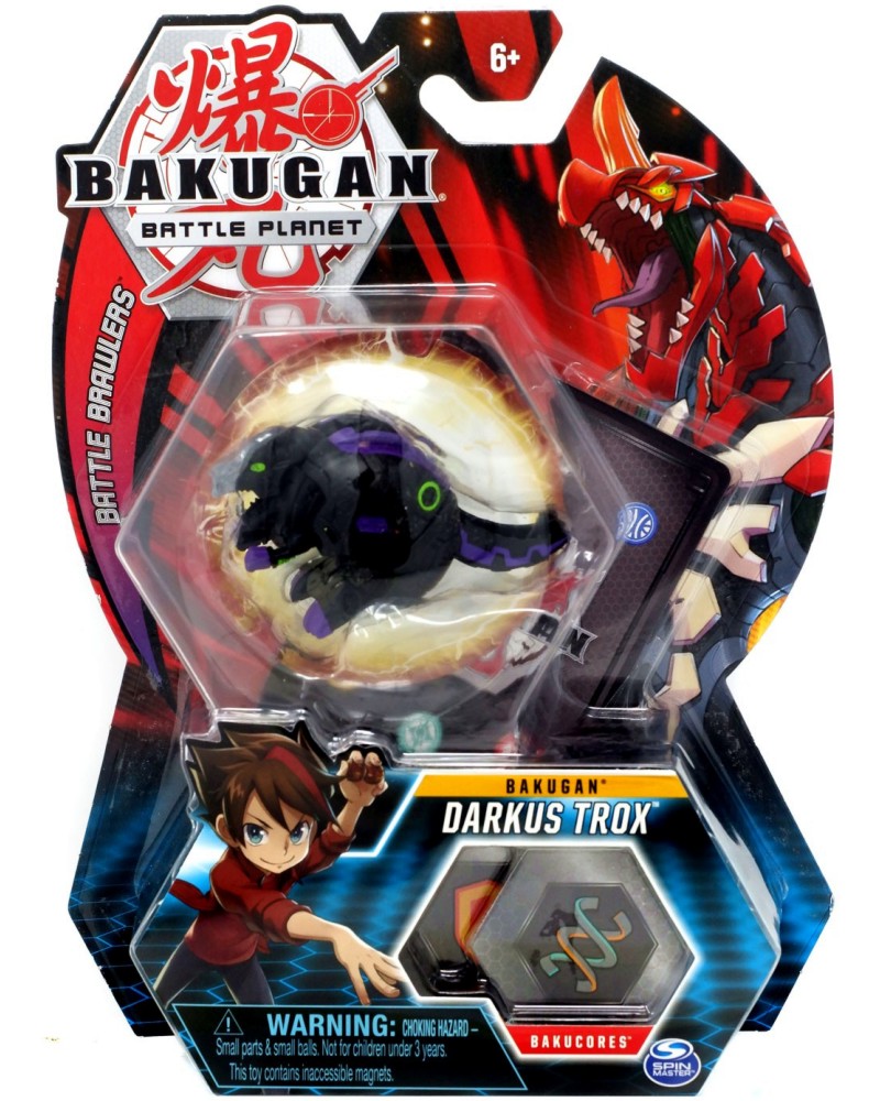 Bakugan Battle Planet - Darkus Trox -     - 