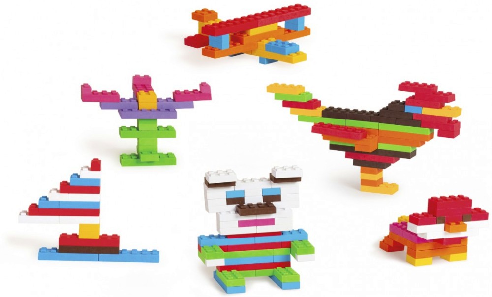 Детски конструктор - Classic - Комплект от 210 части - играчка