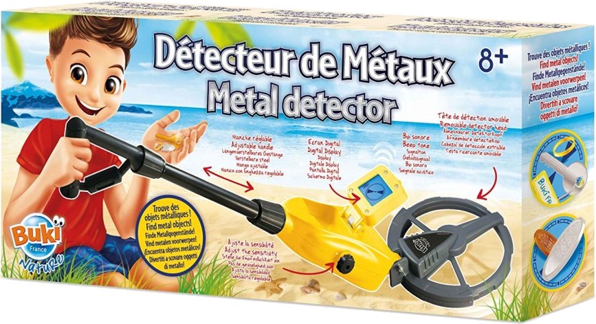 Детски детектор за метал Buki France - От серията Природа - образователен комплект