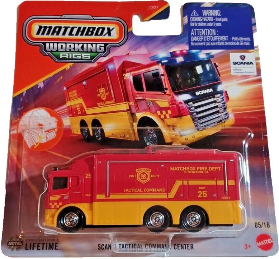  Scania Tactical Command Center - Matchbox - 