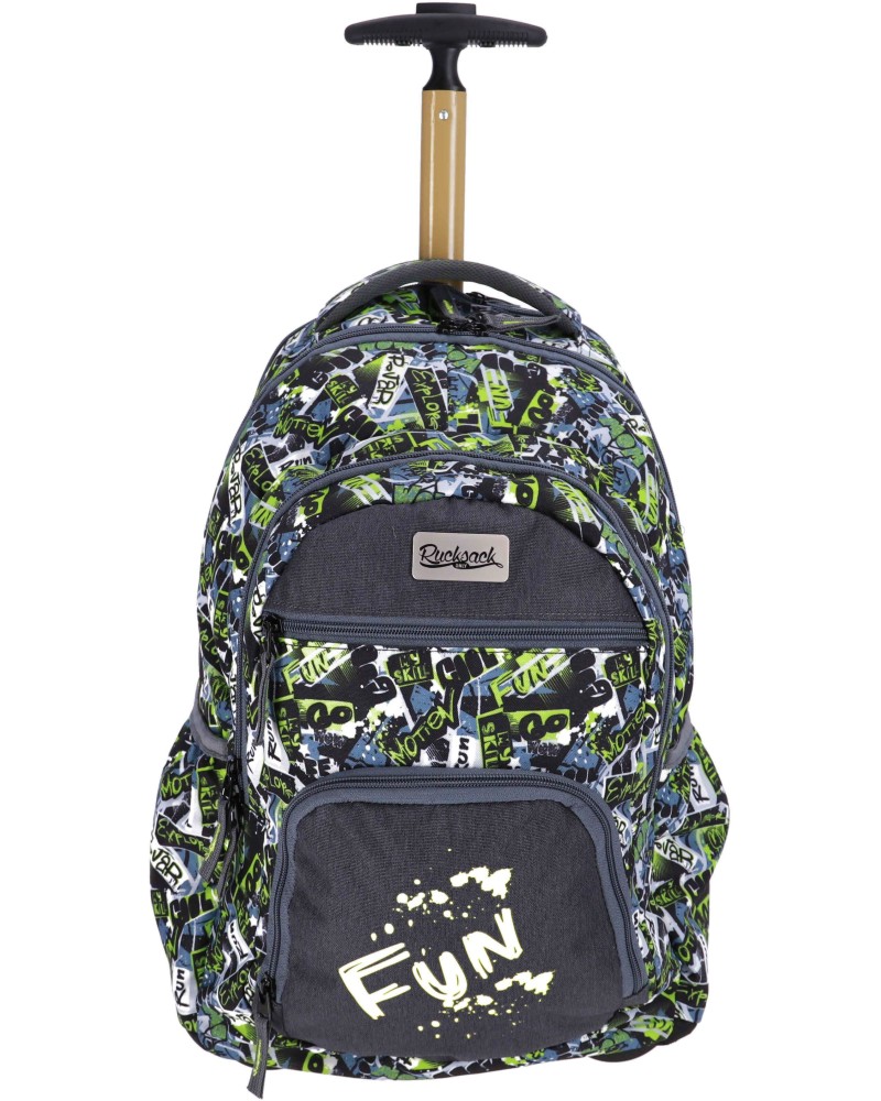 Ученическа раница с колелца Fun Gravity - Rucksack Only Ученическа раница с колелца Fun Gravity - Rucksack Only - раница