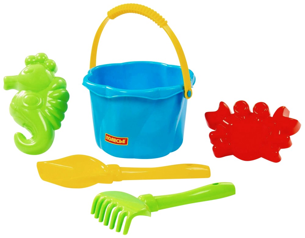 Кофичка с аксесоари за пясък - На море Кофичка с аксесоари за пясък - На море - играчка