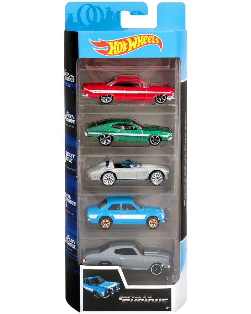 5   Mattel - Fast & Furious -   Hot Wheels - 
