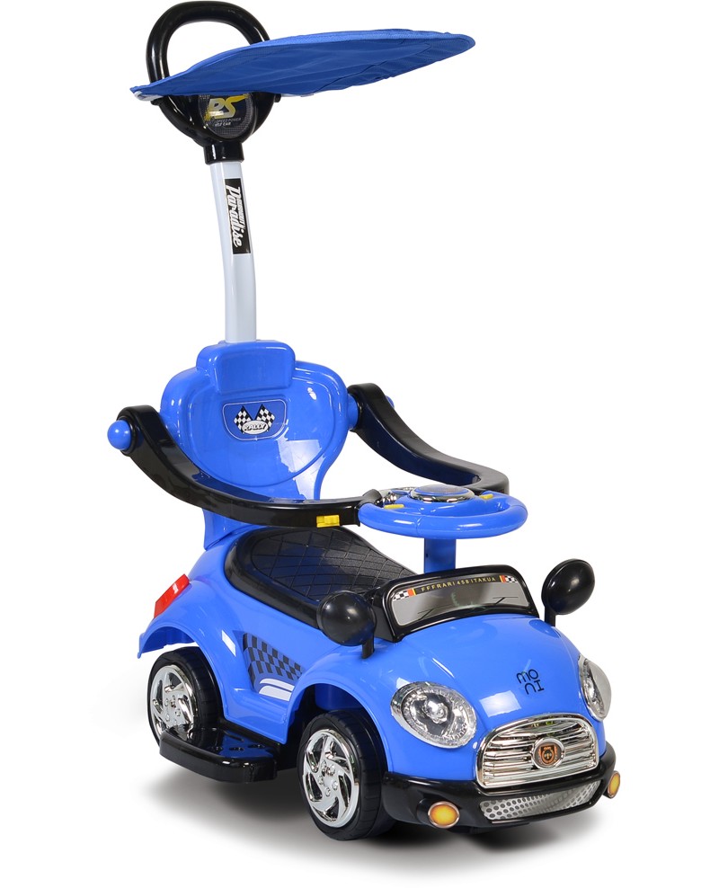 Детска кола за бутане Moni - Paradise - С навес - продукт