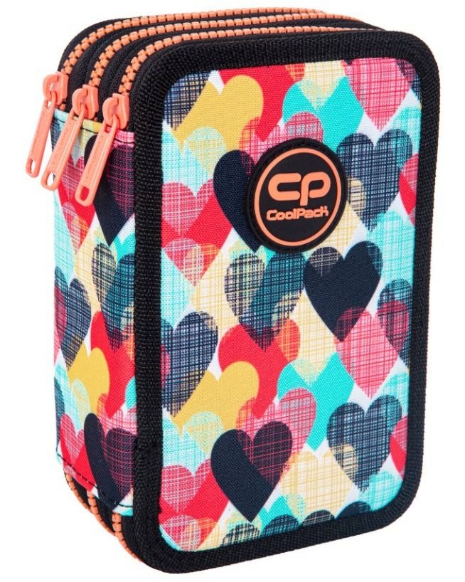 Несесер с ученически пособия Jumper 3 - Cool Pack Несесер с ученически пособия Jumper 3 - Cool Pack - С 3 отделения от серията Cantip - несесер